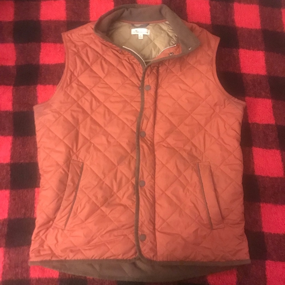 Peter Millar Quilted Vest Size Medium